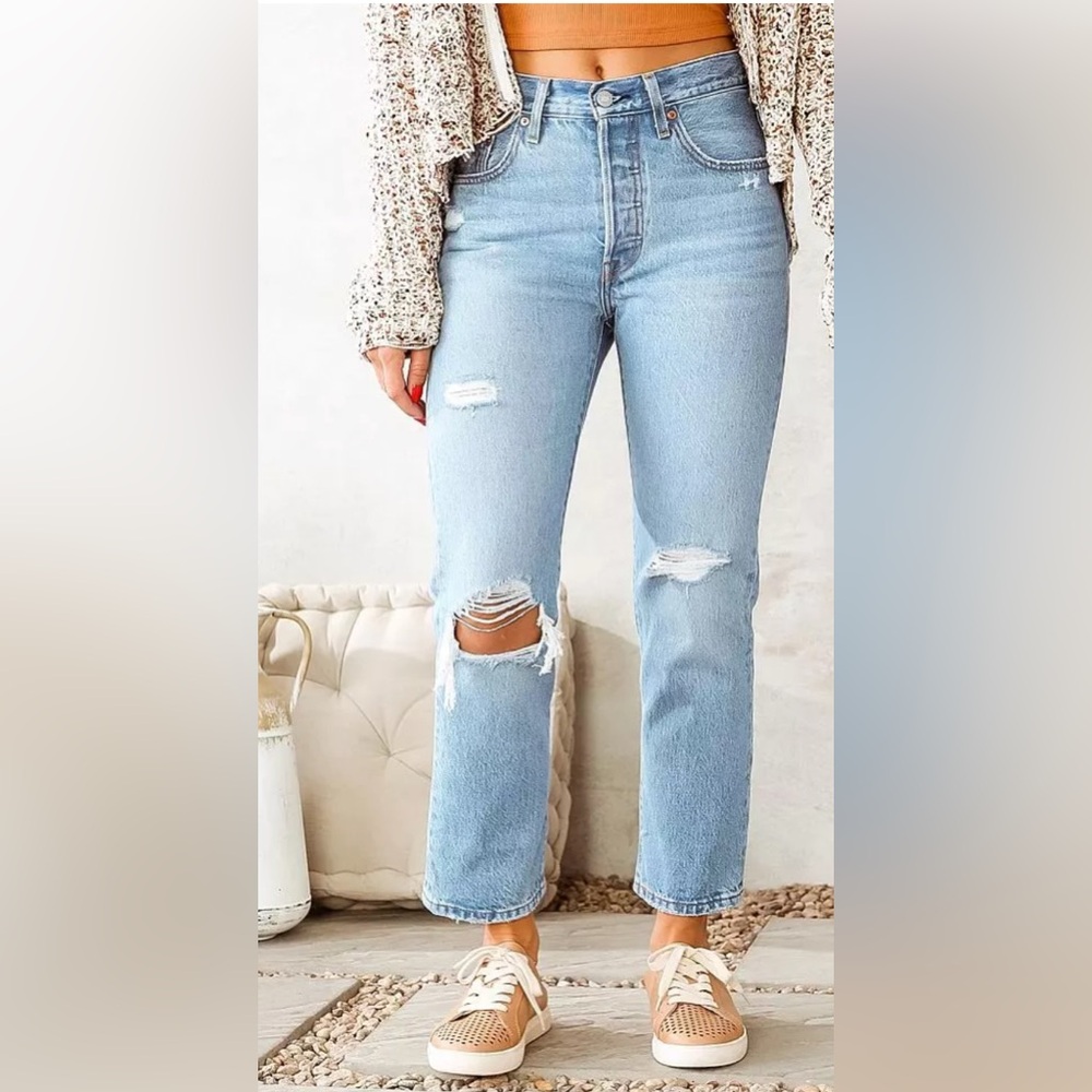 Levi's Original 501 cropped‎ jean